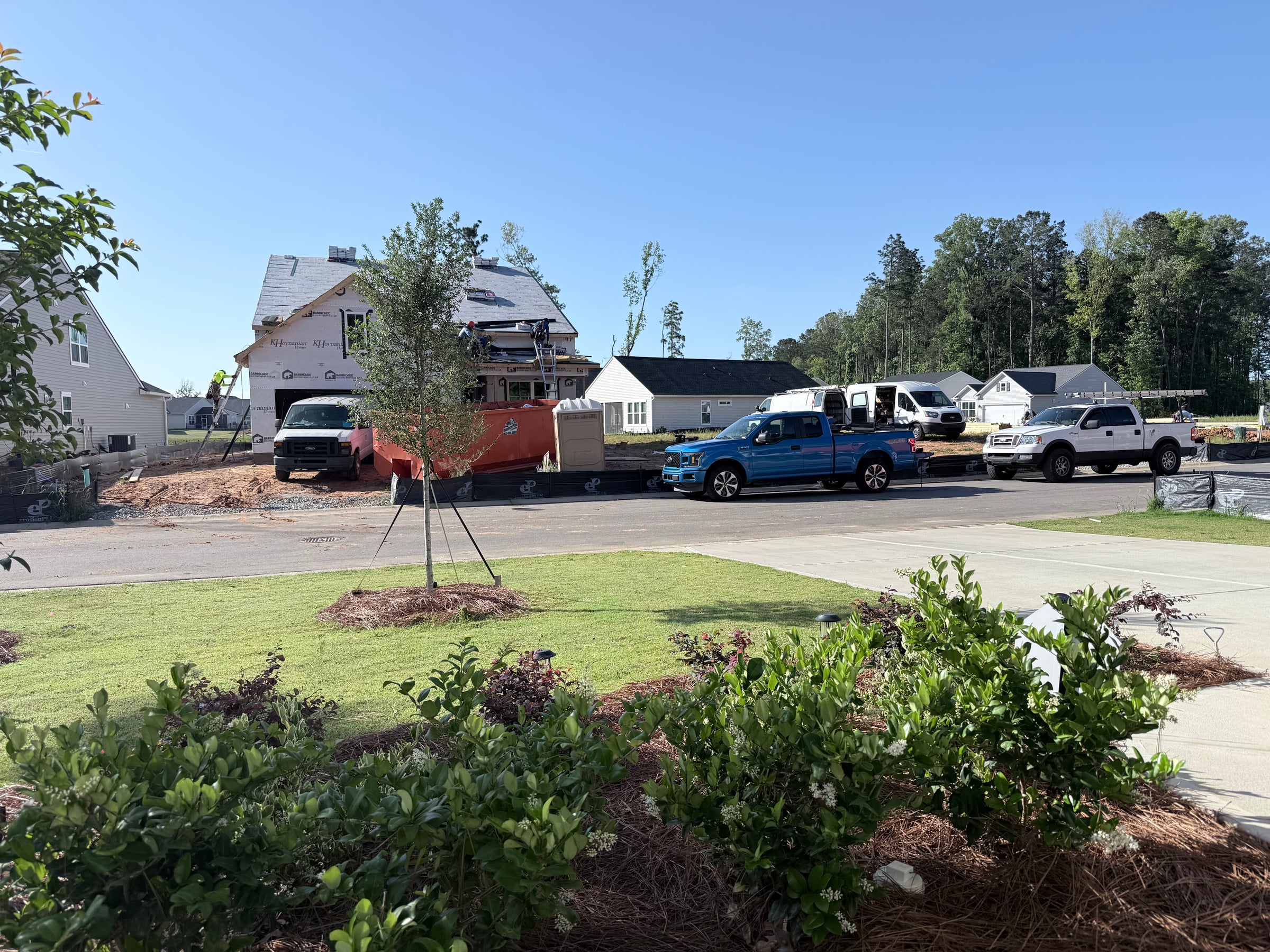 This morning’s view